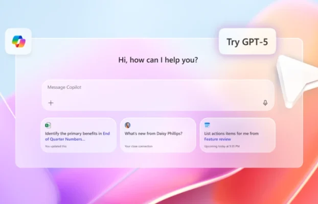 GPT-5 llega a Microsoft 365 Copilot: el futuro del trabajo inteligente ya está aquí