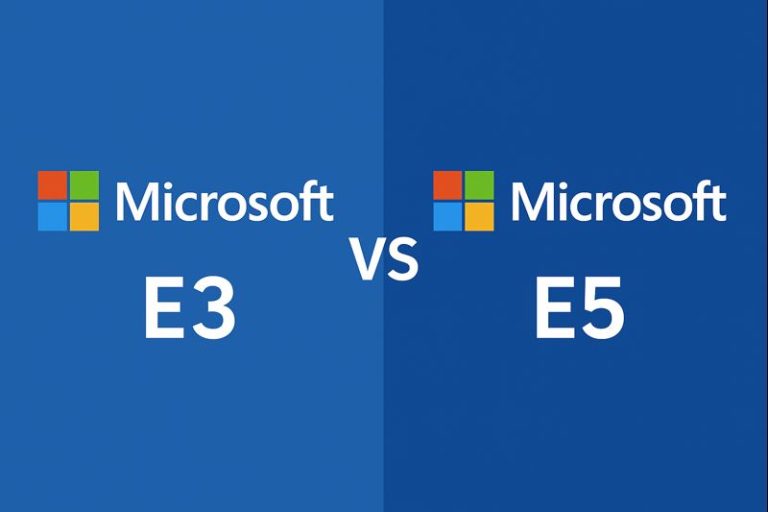 Microsoft 365 E3 vs E5 ¿Cuál elegir para tu empresa? Soluciones en